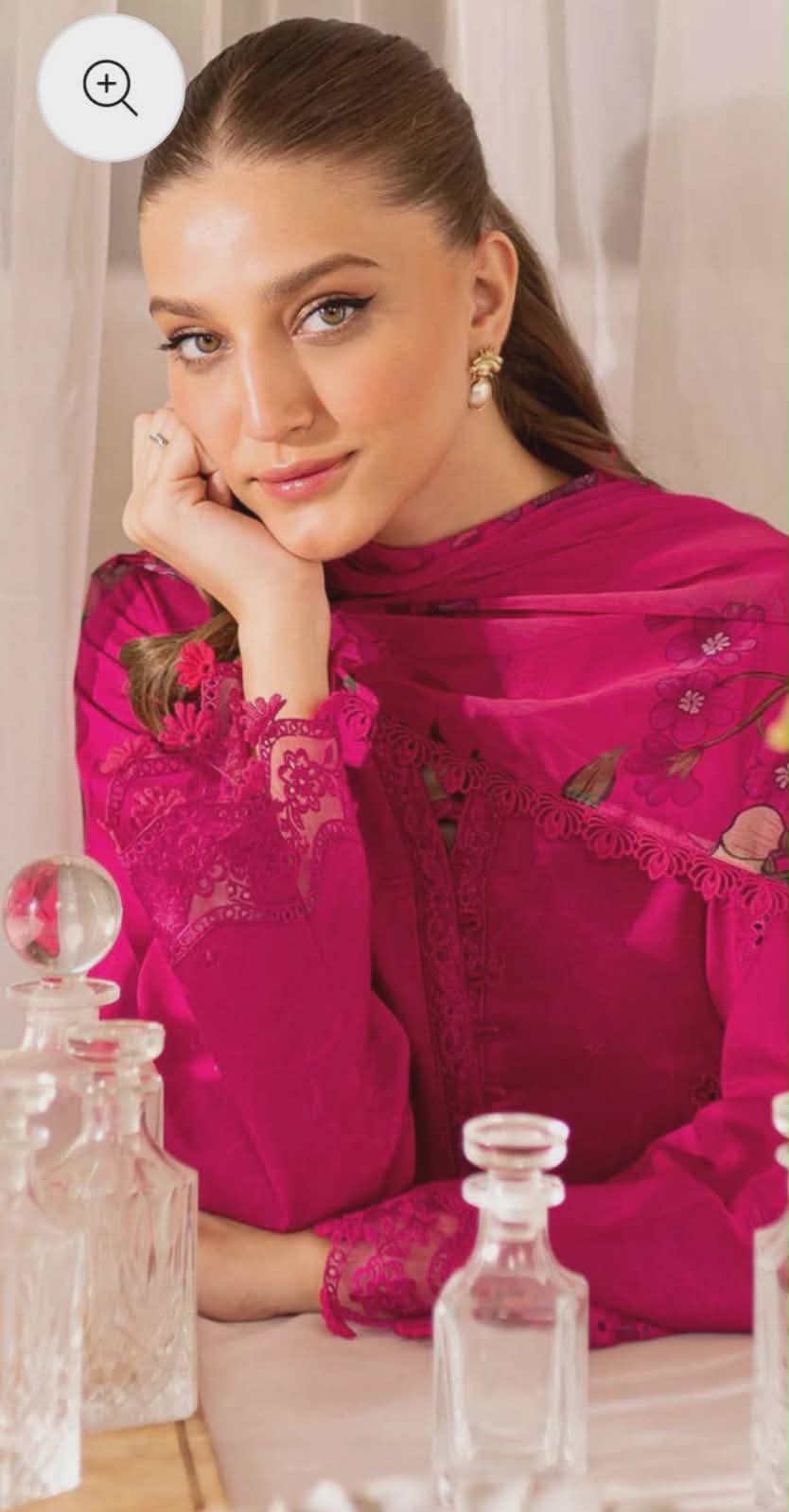 3 piece festive embroidered dress 