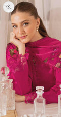 3 piece festive embroidered dress 