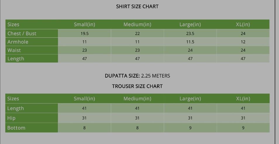 3pcs - Embroidered dress Olive Green (Pret)